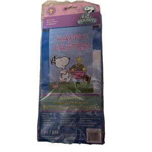 Snoopy House Flag Peanuts Happy Easter Egg Hunt Woodstock 25” X 38” Large 2011